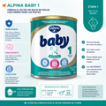 LECHE BABY ALPINA ETAPA 1 X 400 - imagen 1