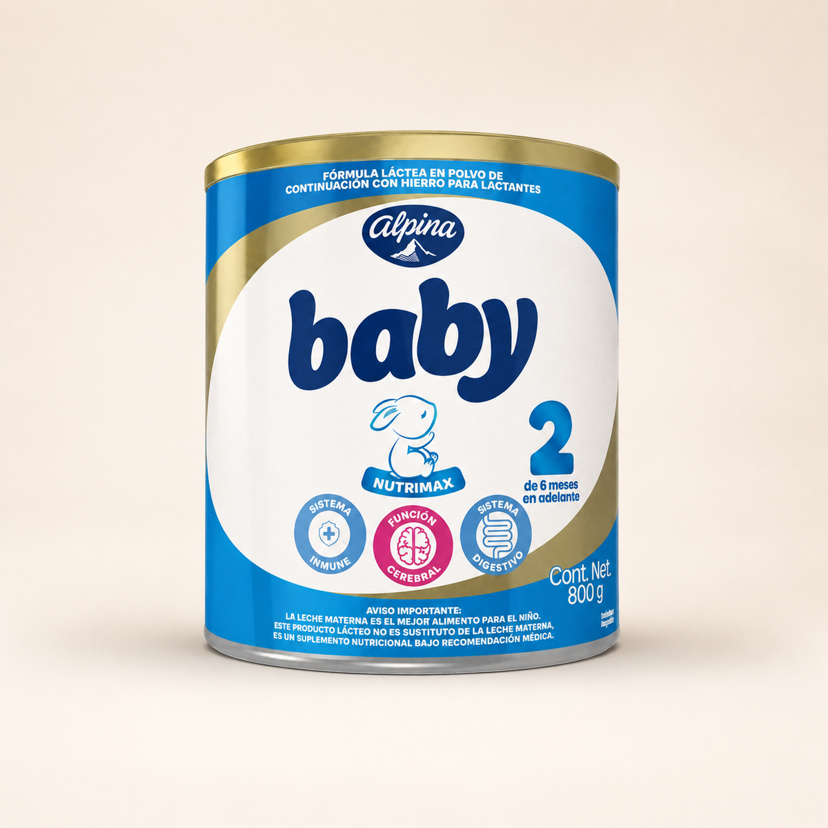 LECHE BABY ALPINA ETAPA 2 X 800 - imagen 3
