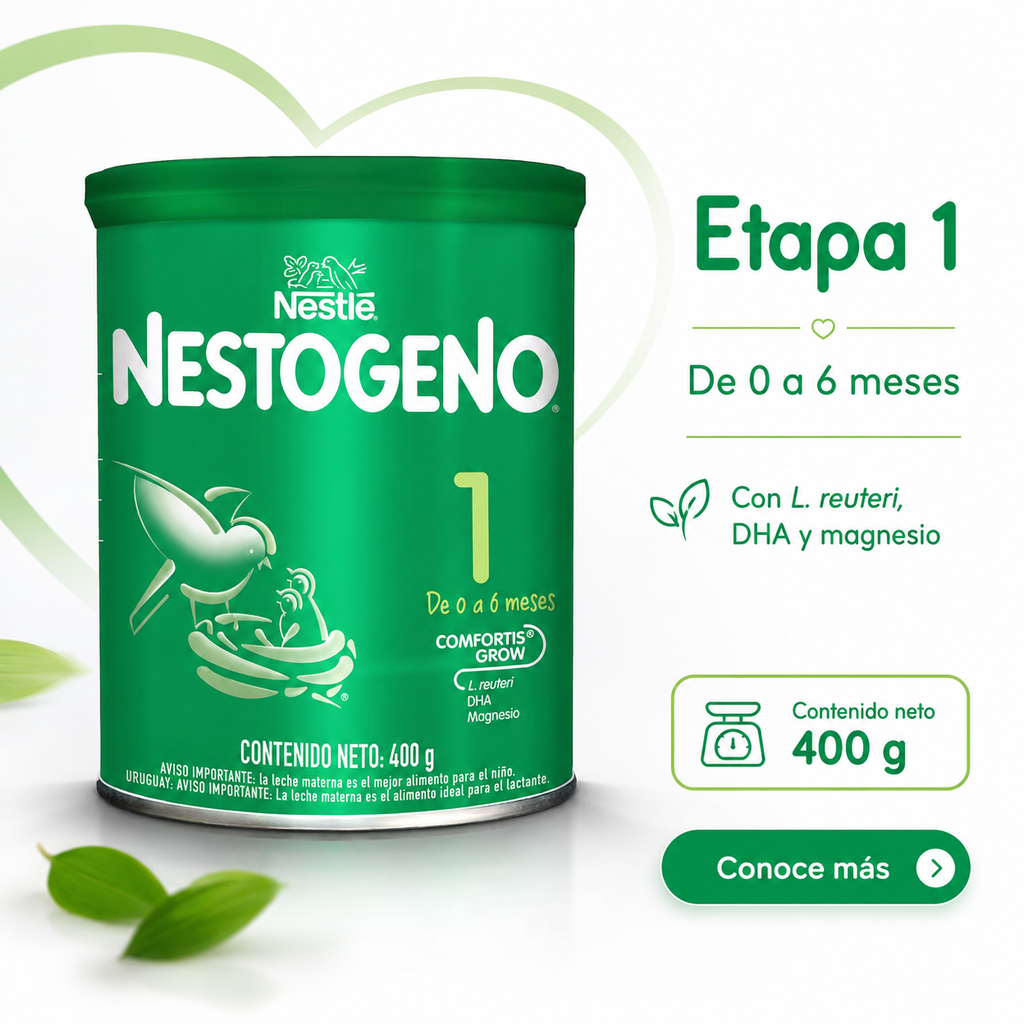 LECHE NESTOGENO ETAPA 1 X 400 - imagen 6