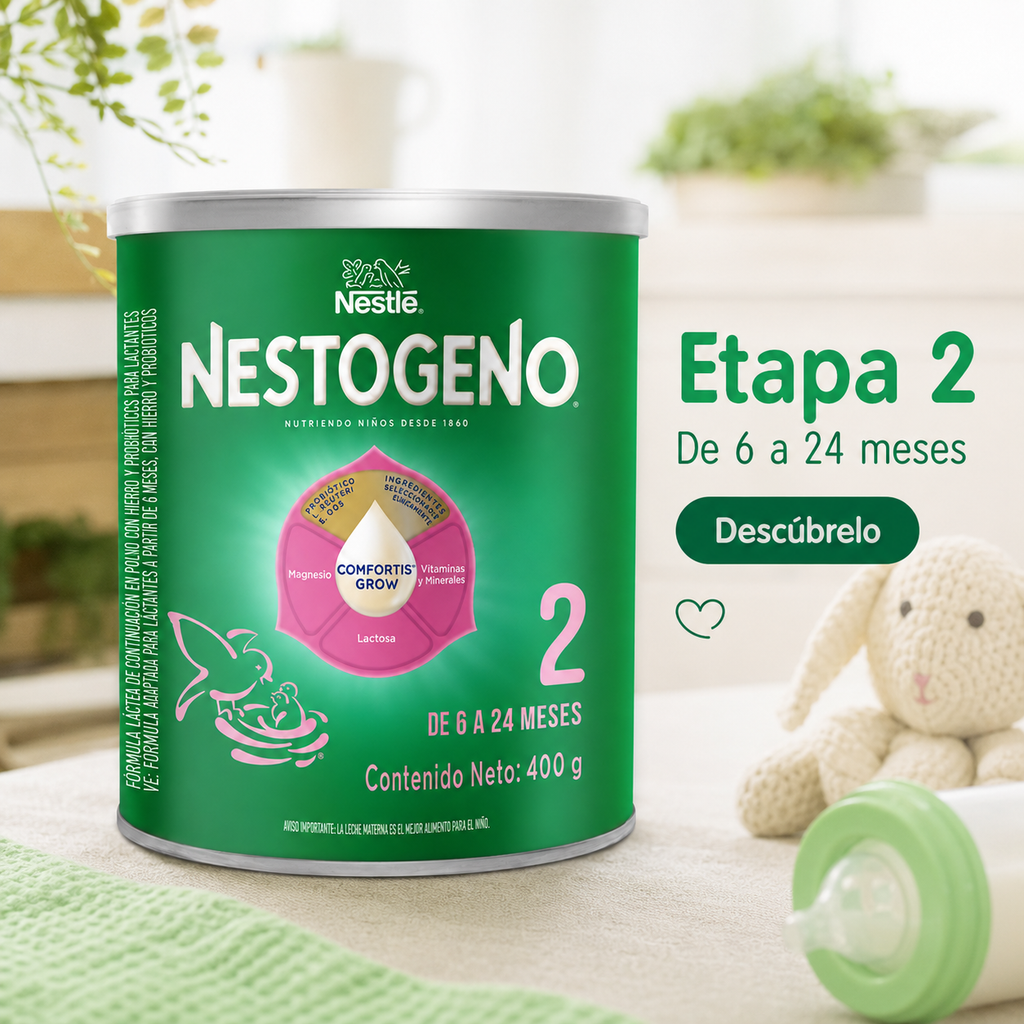 LECHE NESTOGENO ETAPA 2 X 400 - imagen 6