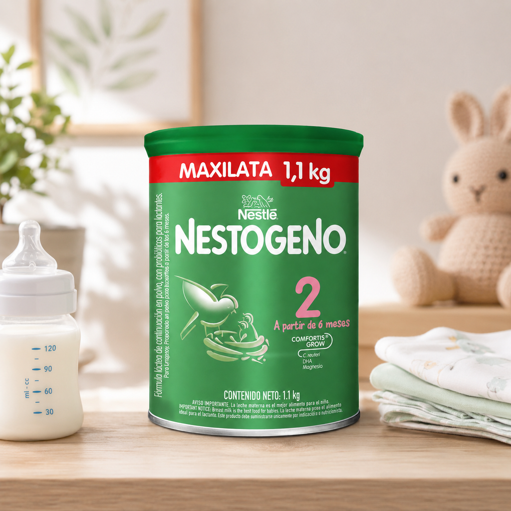 LECHE NESTOGENO ETAPA 2 X 1100 - imagen 3