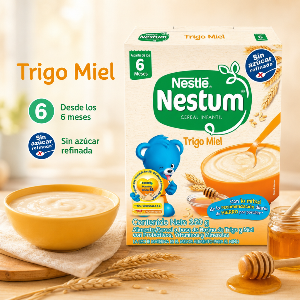 NESTUM TRIGO MIEL X 350 GR - imagen 6