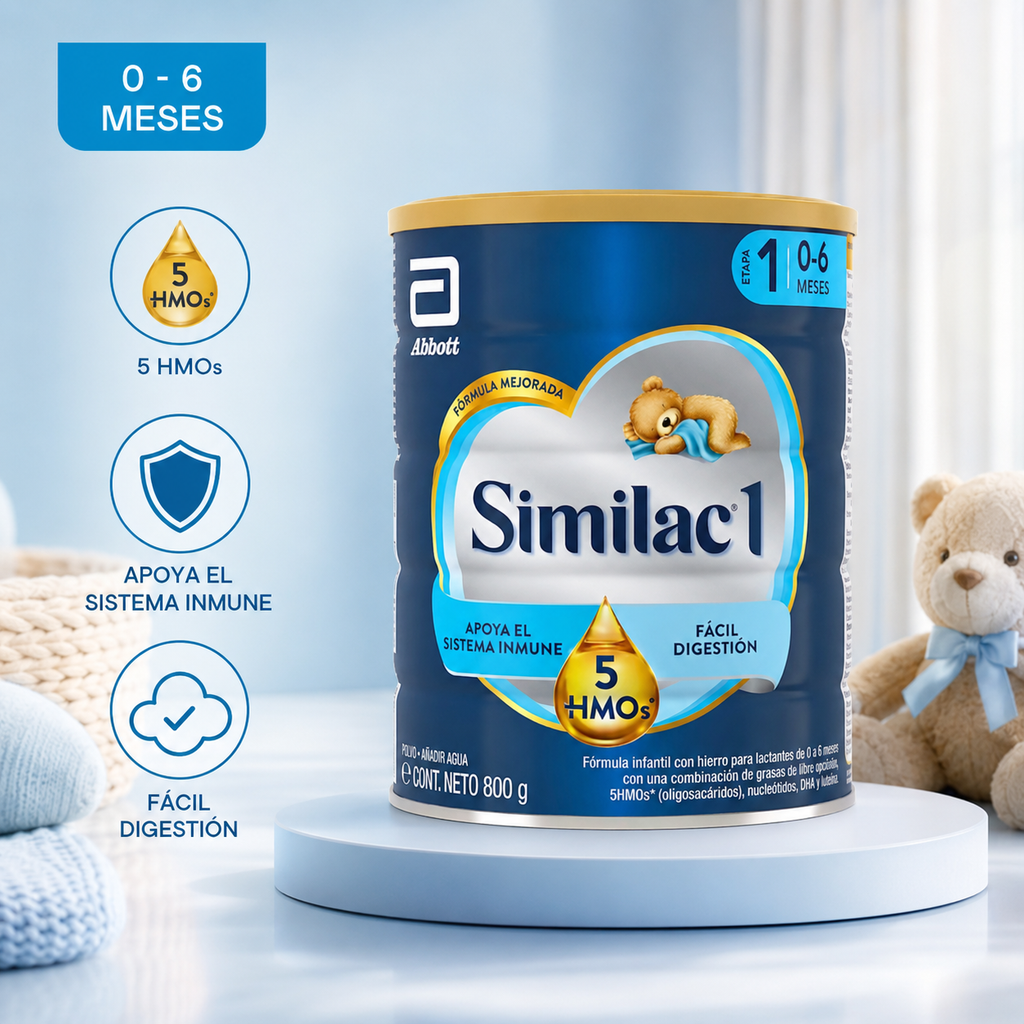 LECHE SIMILAC ETAPA 1 X 800 - imagen 6