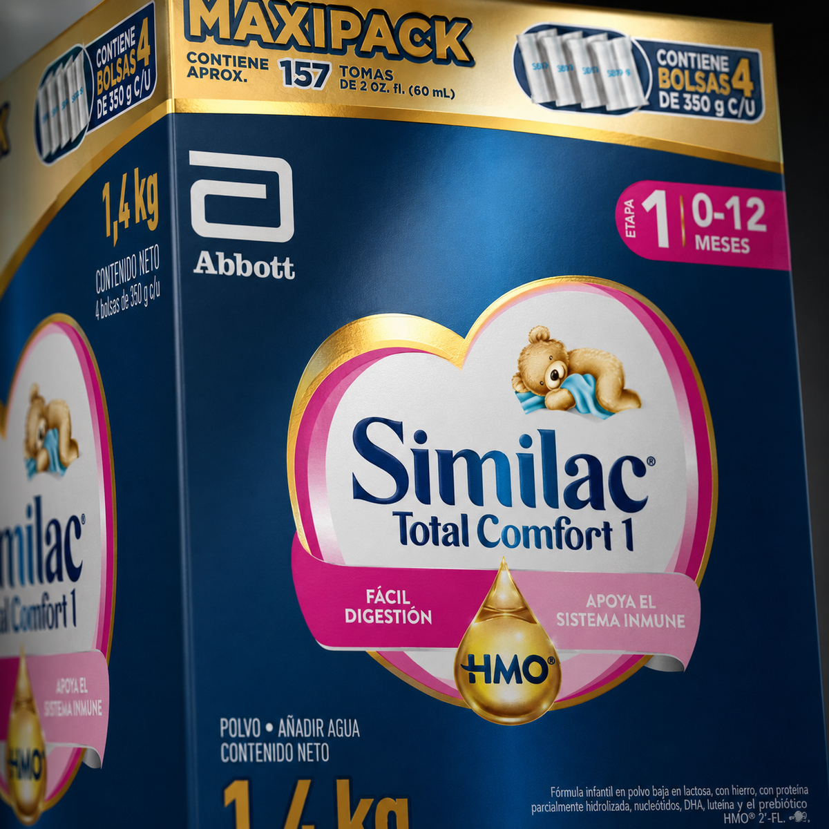 LECHE SIMILAC CONFORT ETAPA 1 X 1400 GR - imagen 4