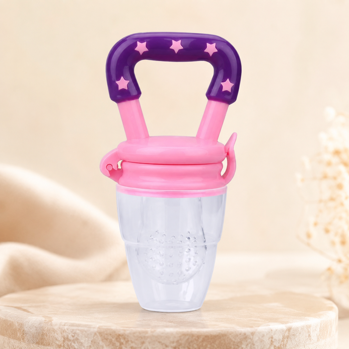CHUPA FRUTA ONLY BABY CON SONAJERO Y 3 REPUESTOS - imagen 8