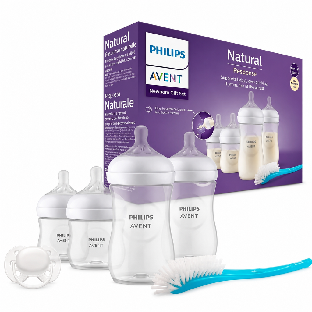 KIT DE TETEROS AVENT NATURAL X 4 - imagen 4