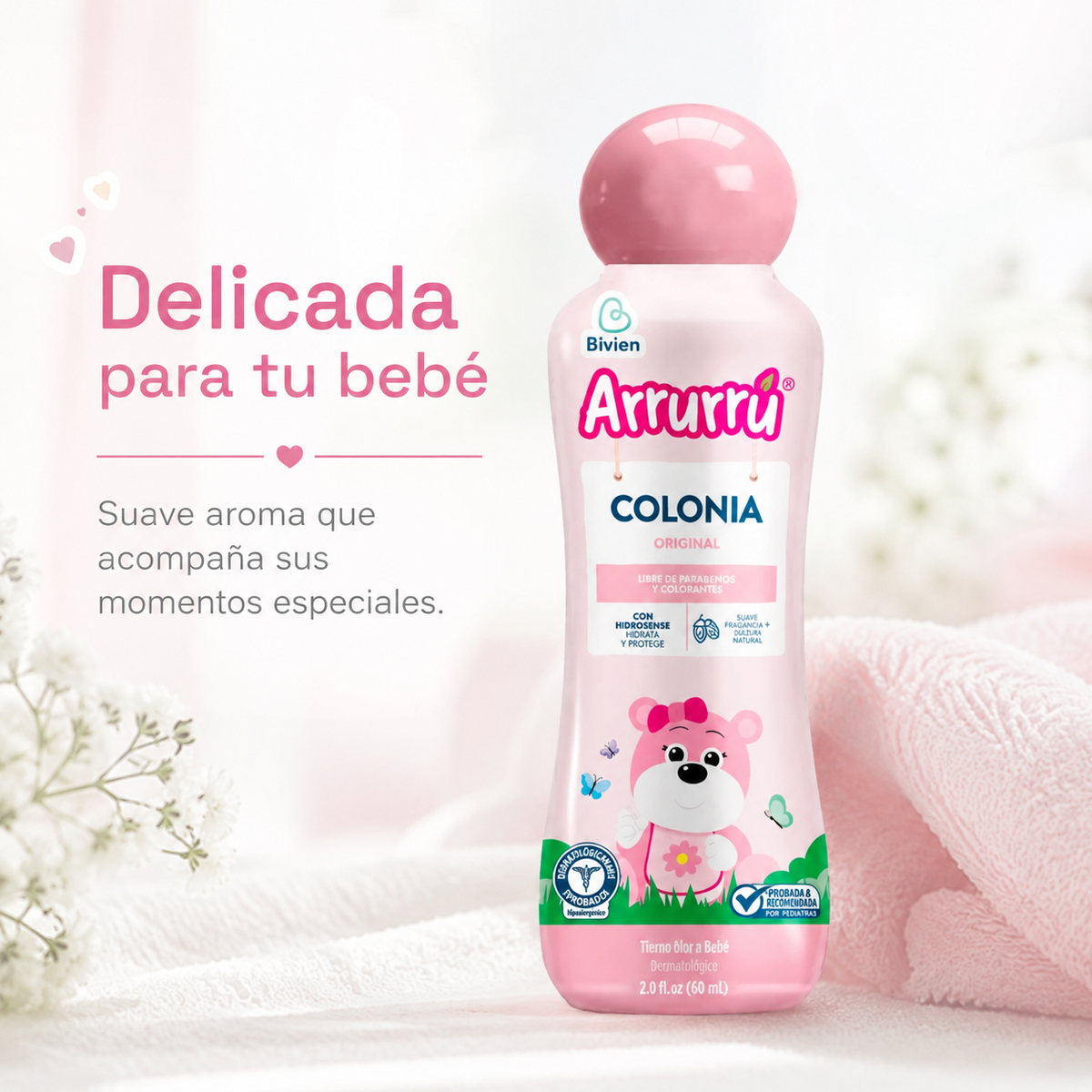 COLONIA ARRURU ROSADA X 60 ML - imagen 6
