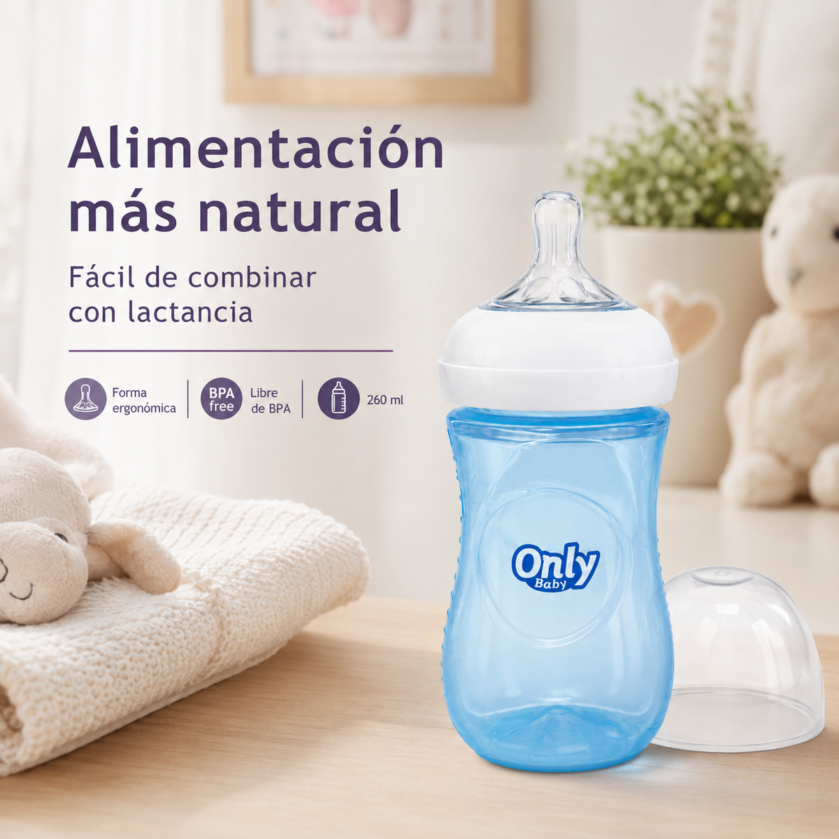 TETERO ONLY BABY 8 OZ - imagen 6