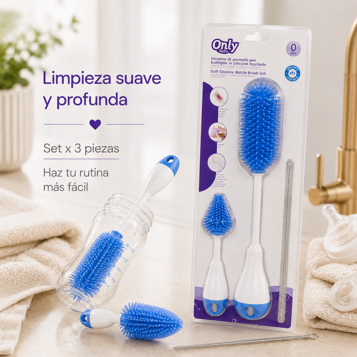 CEPILLO LAVATETERO ONLY BABY - imagen 12