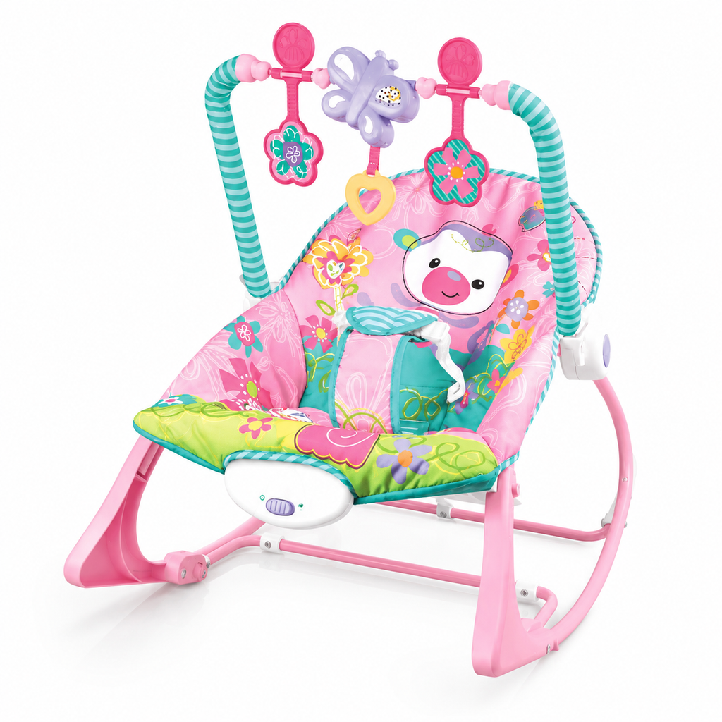SILLA ROCKER MECEDORA CON VIBRACOIN MUSICAL PINGÜINO - imagen 5