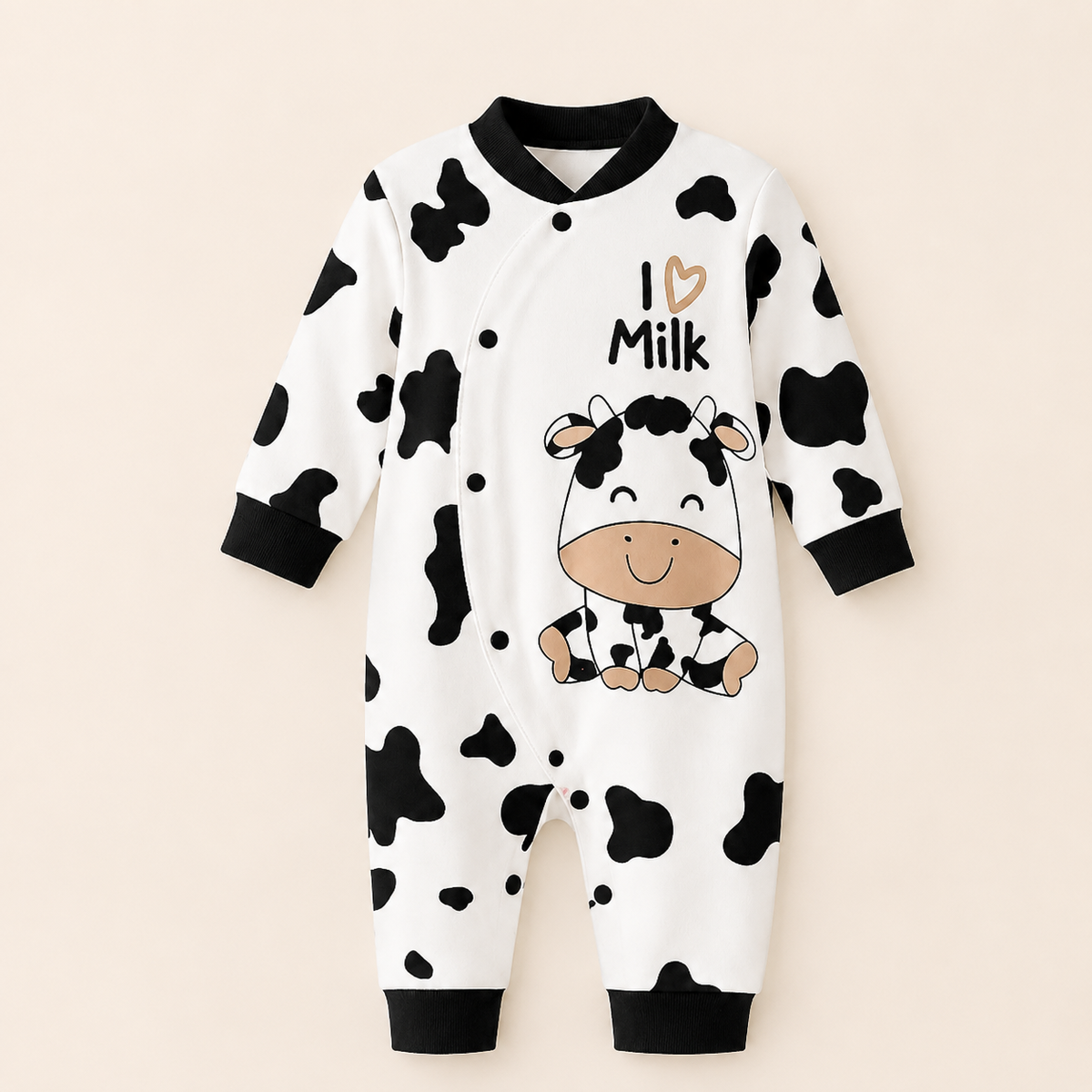 PIJAMA VACA SUEÑITOS BABY - imagen 2