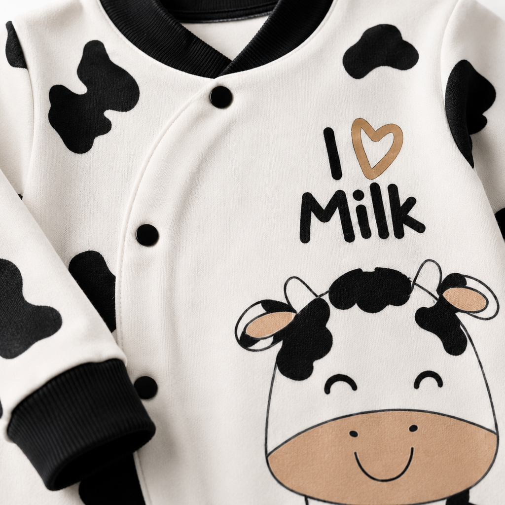 PIJAMA VACA SUEÑITOS BABY - imagen 4
