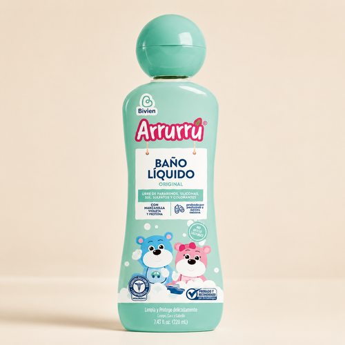 BAÑO LIQUIDO ARRURU ORIGINAL X 220 ML - imagen 2