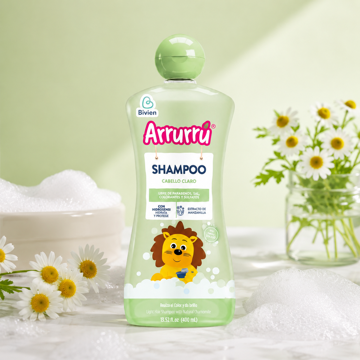 SHAMPOO ARRURU CABELLO CLARO X 400 ML - imagen 5