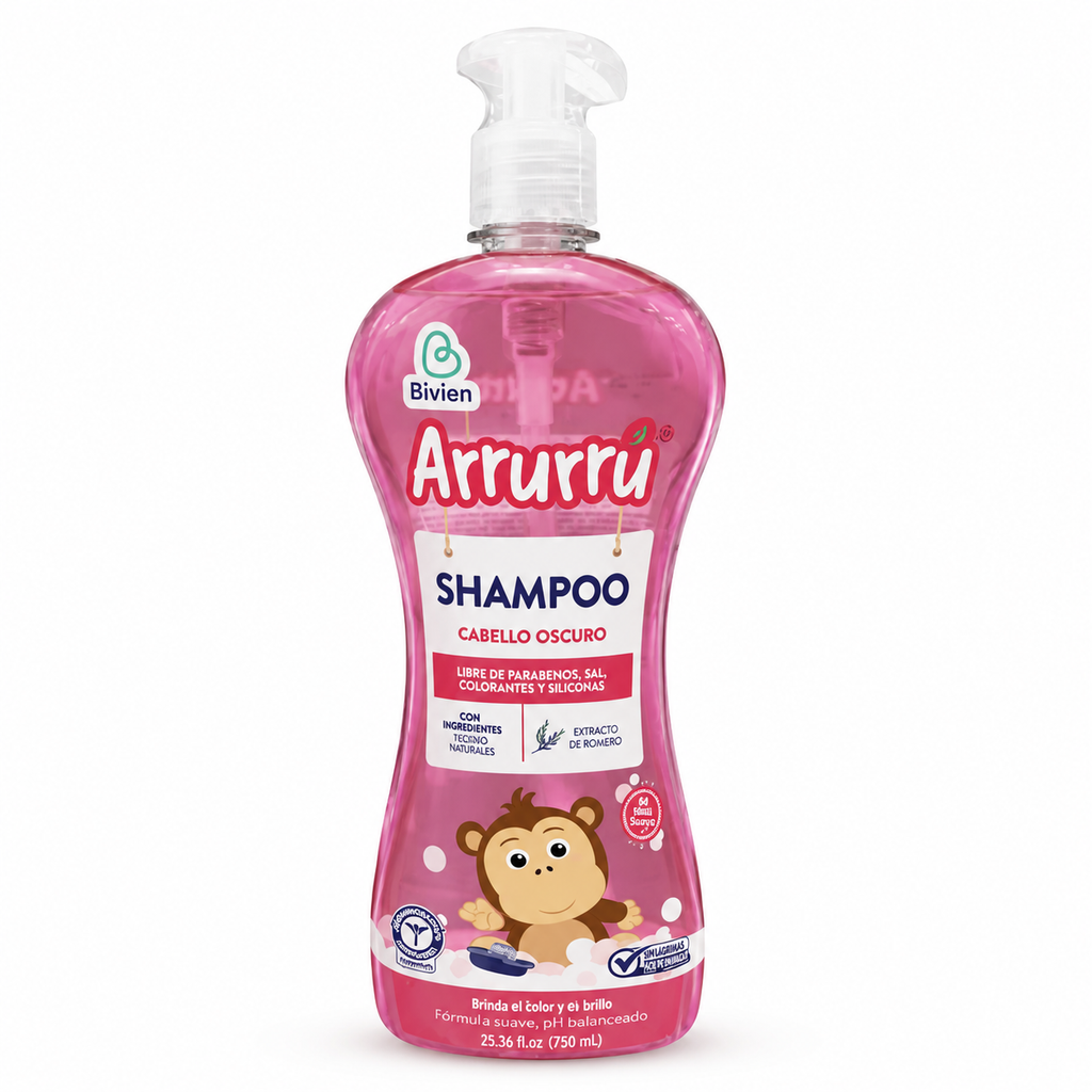 SHAMPOO ARRURU CABELLO OSCURO X 750 - imagen 1