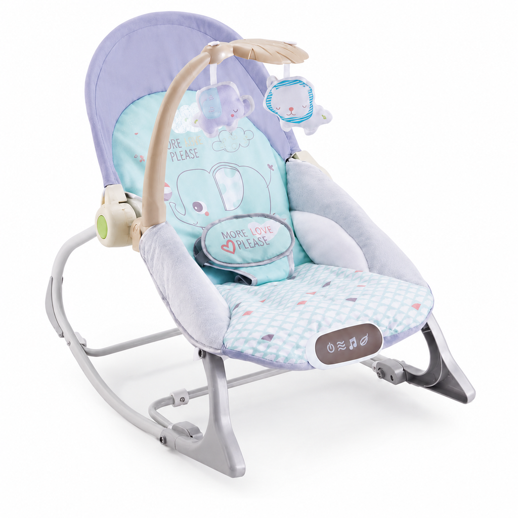 SILLA MECEDORA MUSICAL CON VIBRACION MENTA - imagen 5