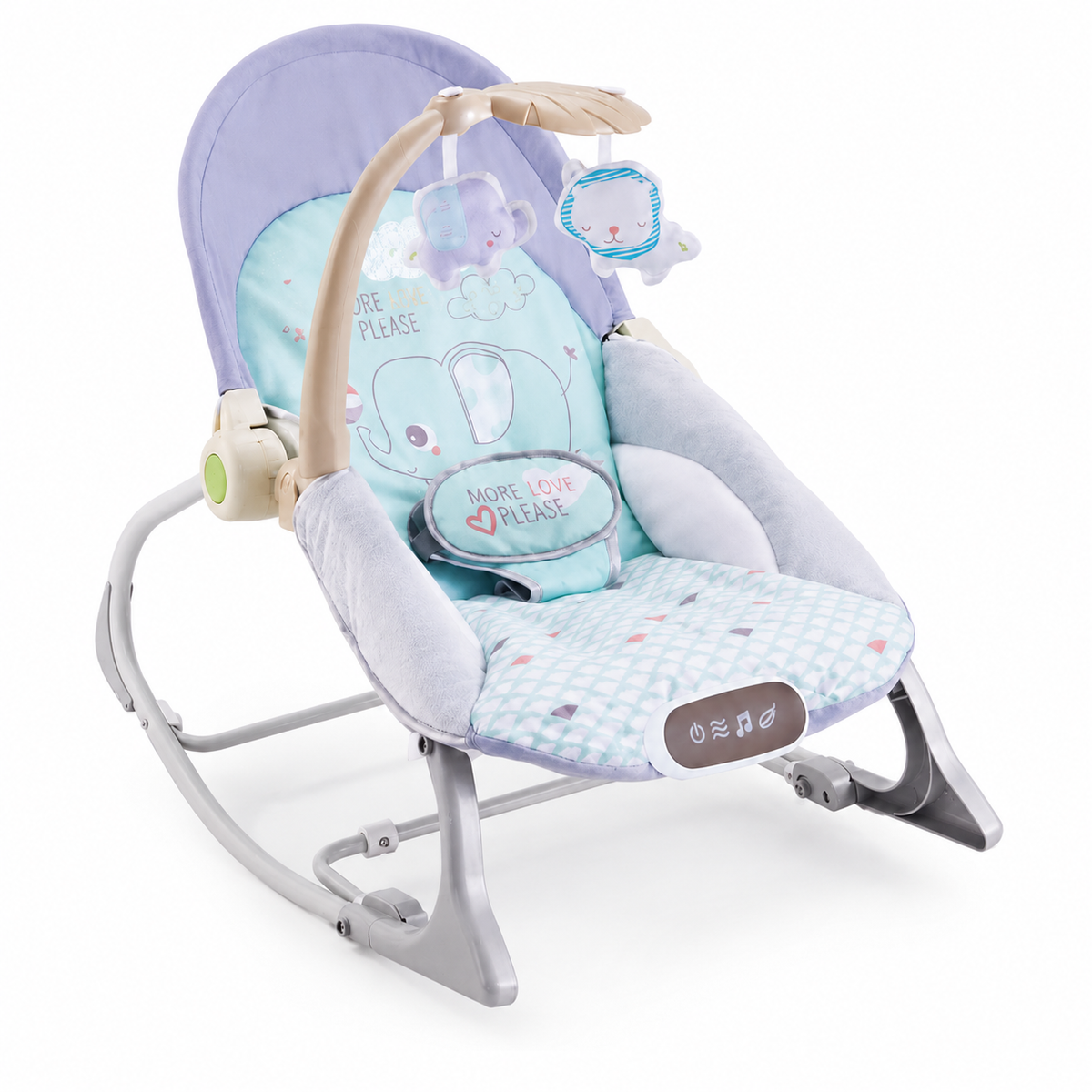 SILLA MECEDORA MUSICAL CON VIBRACION MENTA - imagen 5