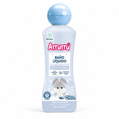 BAÑO LIQUIDO SUAVIDAD Y HUMECTACION X 220 ML - imagen 1