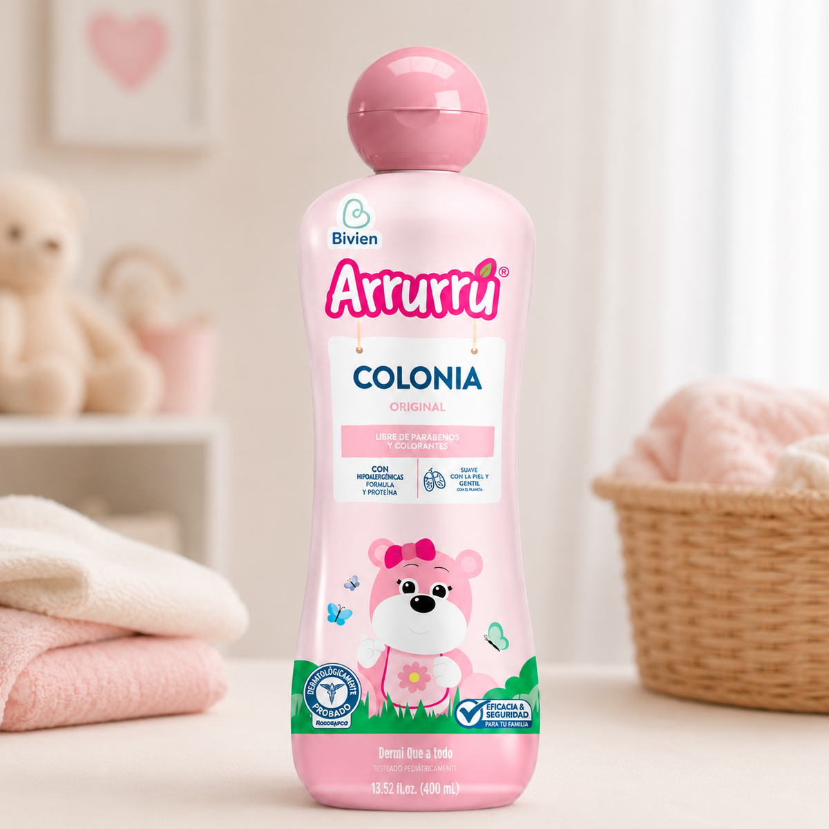 COLONIA ARRURU ROSADA X 400 ML - imagen 5