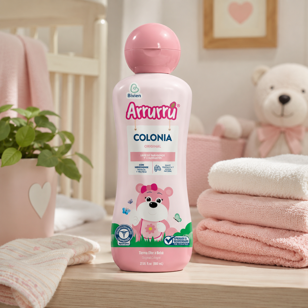 COLONIA ARRURU ROSADA X 800 ML - imagen 3