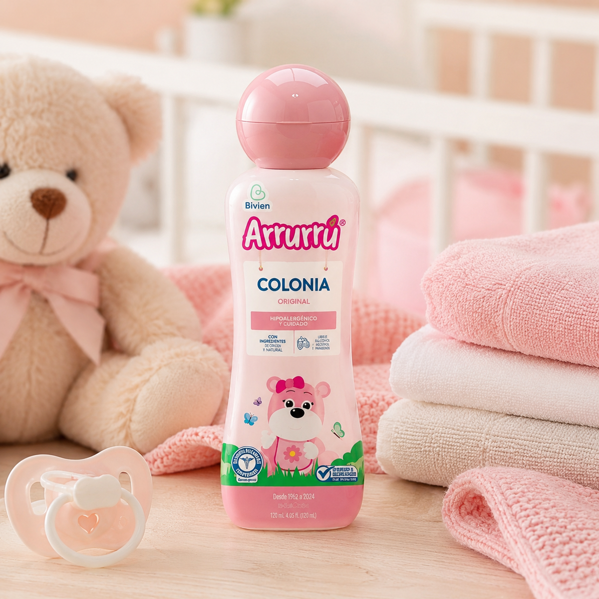 COLONIA ARRURU ROSADA X 120 ML - imagen 3