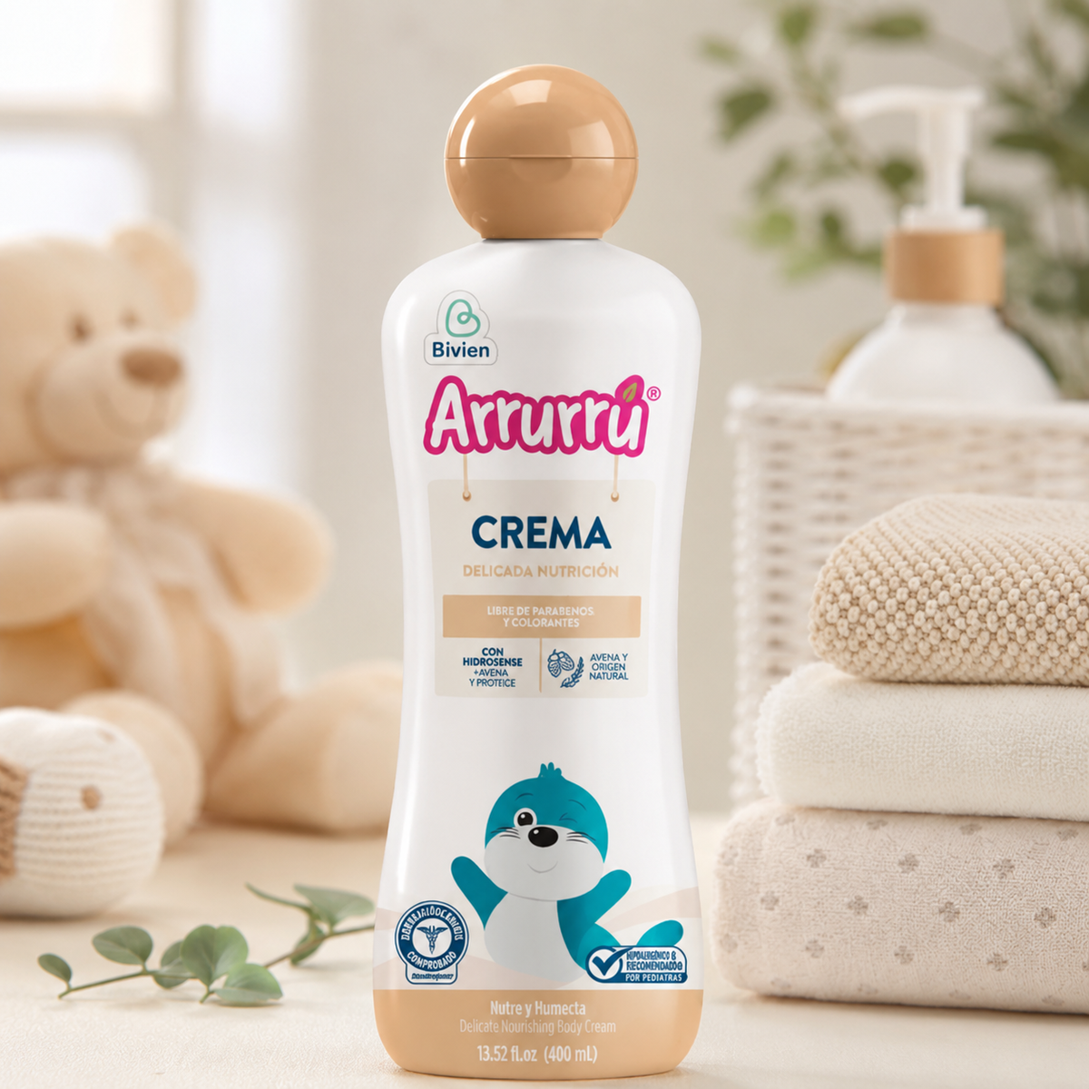 CREMA ARRURU DELICADA NUTRICION X 400 ML - imagen 3