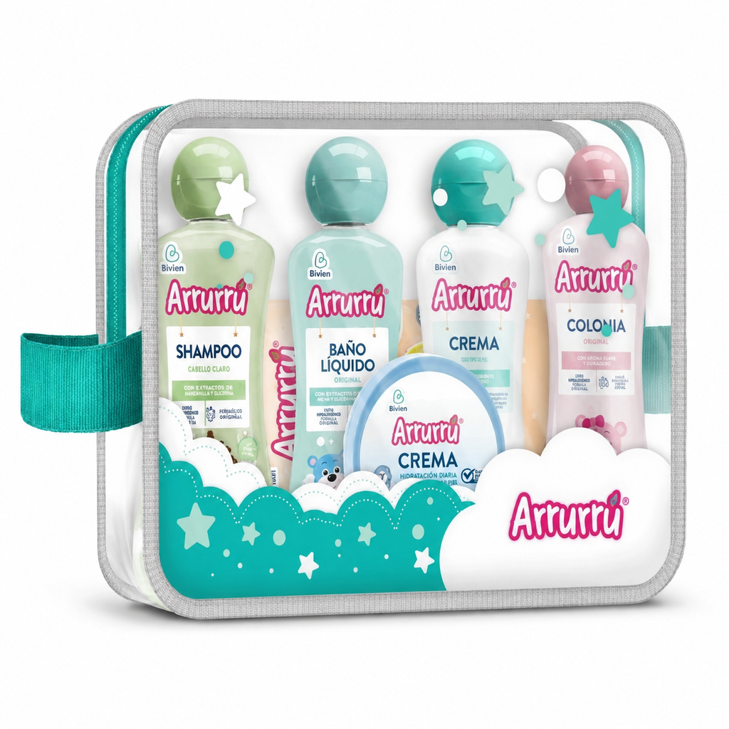 ESTUCHE ARRULLO ARRURU ROSADO - imagen 1