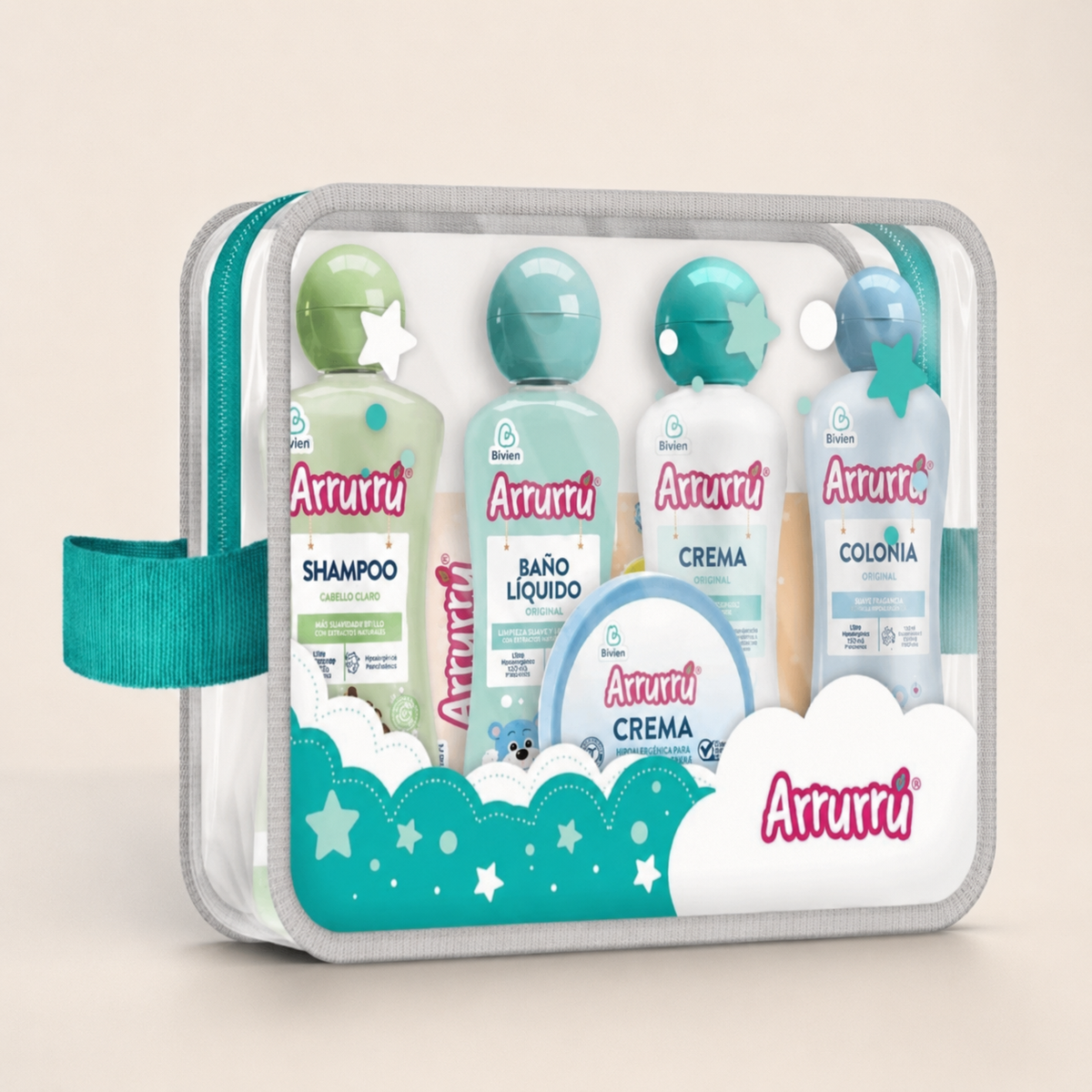 ESTUCHE ARRULLO ARRURU AZUL - imagen 2
