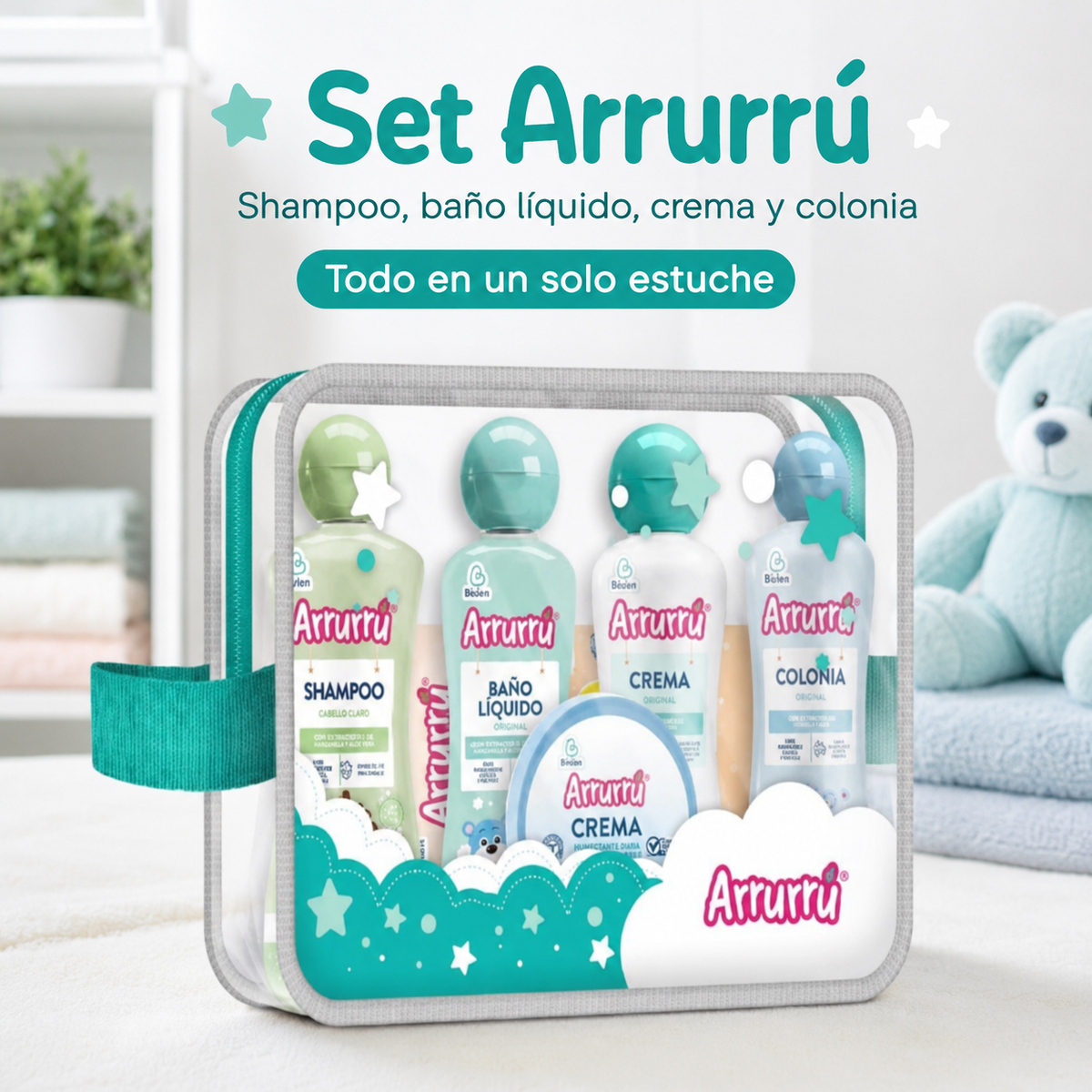 ESTUCHE ARRULLO ARRURU AZUL - imagen 6