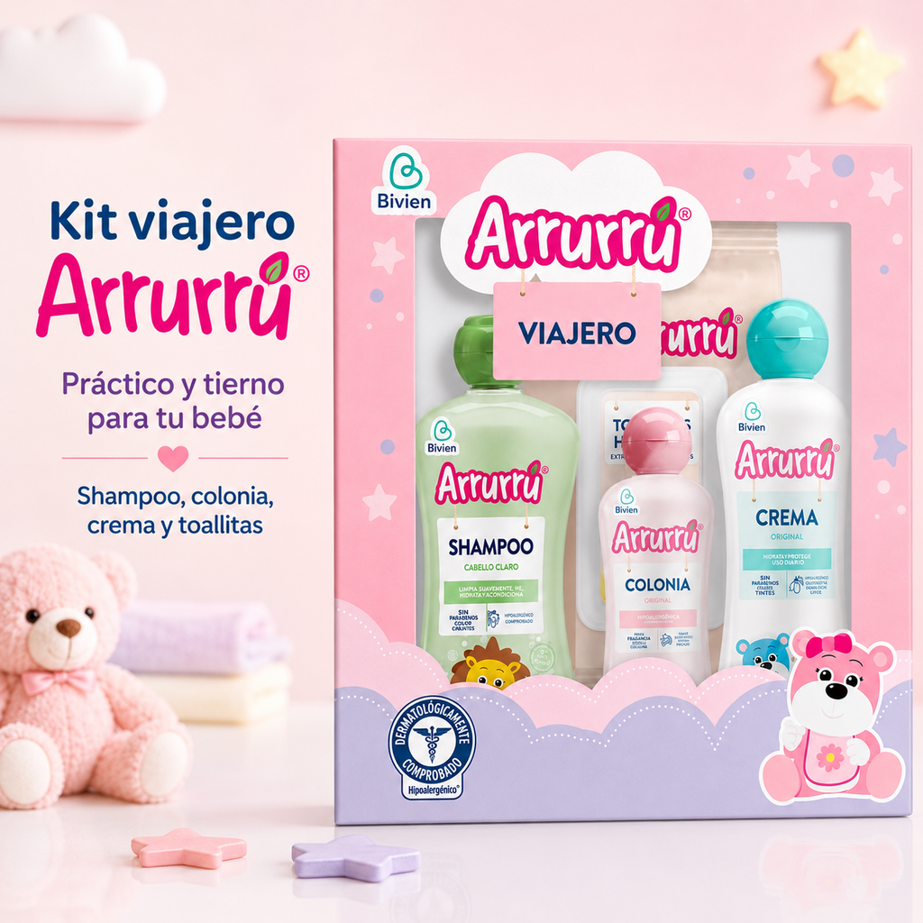 ESTUCHE ARRURU VIAJERO AZUL - imagen 6