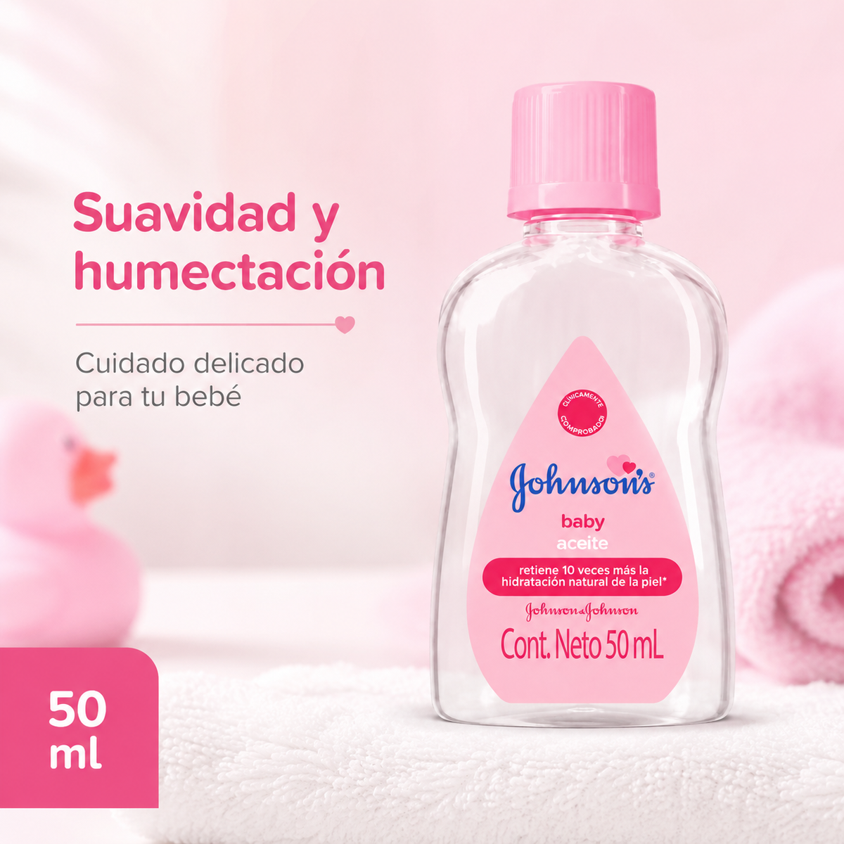 ACEITE JHONSONS ORIGINAL X 50 ML - imagen 6
