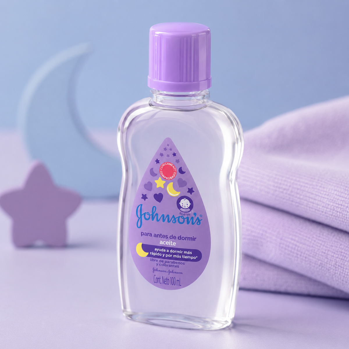 ACEITE JHONSONS ANTES DE DORMIR X 100 ML - imagen 5