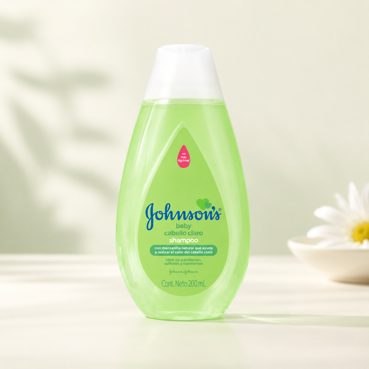 SHAMPOO JHONSONS CABELLO CLARO X 200 ML - imagen 2