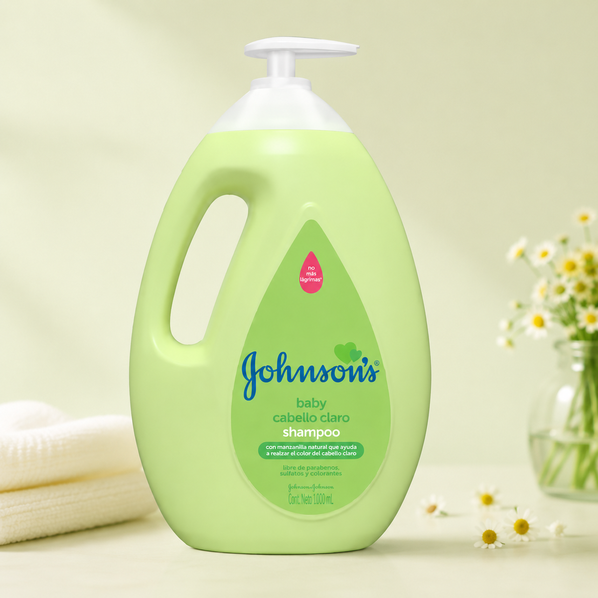SHAMPOO JHONSONS CABELLO CLARO X 1000 ML - imagen 2