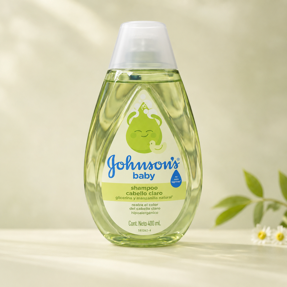 SHAMPOO JHONSONS CABELLO CLARO X 400 ML - imagen 2