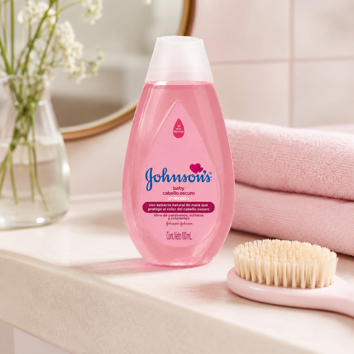SHAMPOO JHONSONS CABELLO OSCURO X 100 ML - imagen 3
