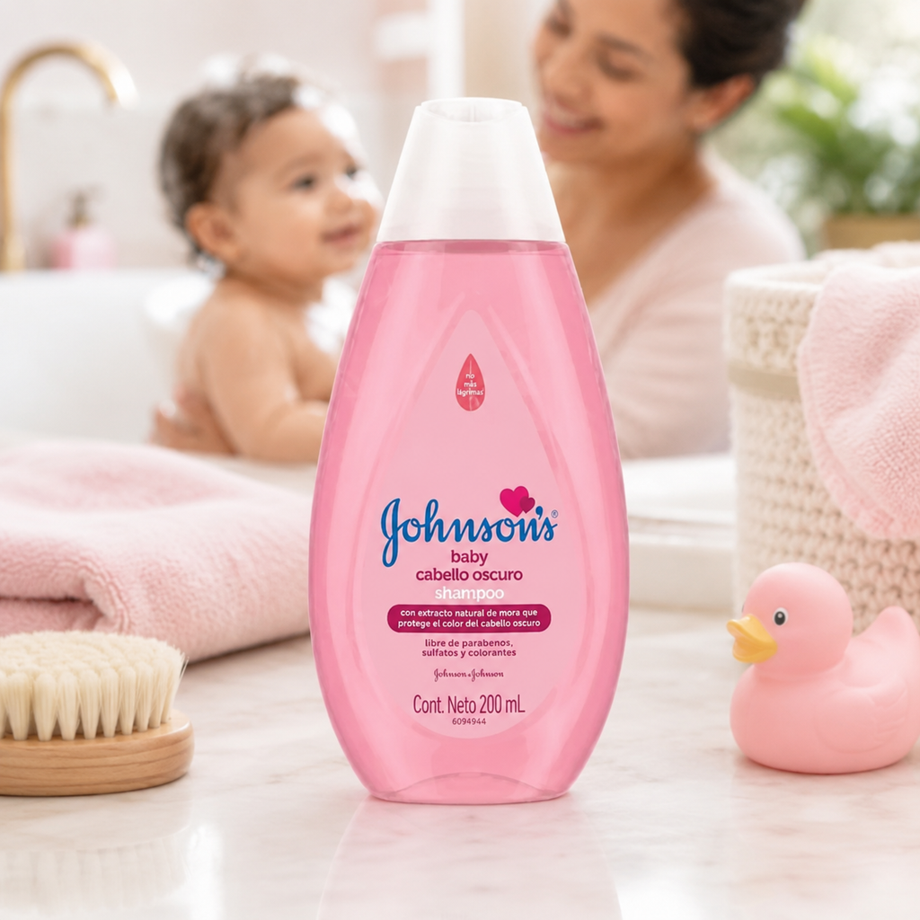 SHAMPOO JHONSONS CABELLO OSCURO X 200 ML - imagen 3