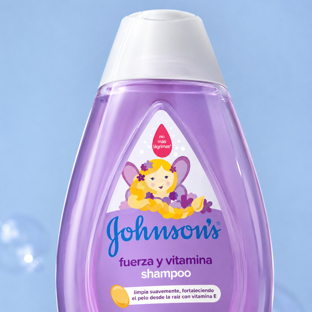 SHAMPOO JHONSONS FUERZA Y VITAMINA X 400 ML - imagen 4