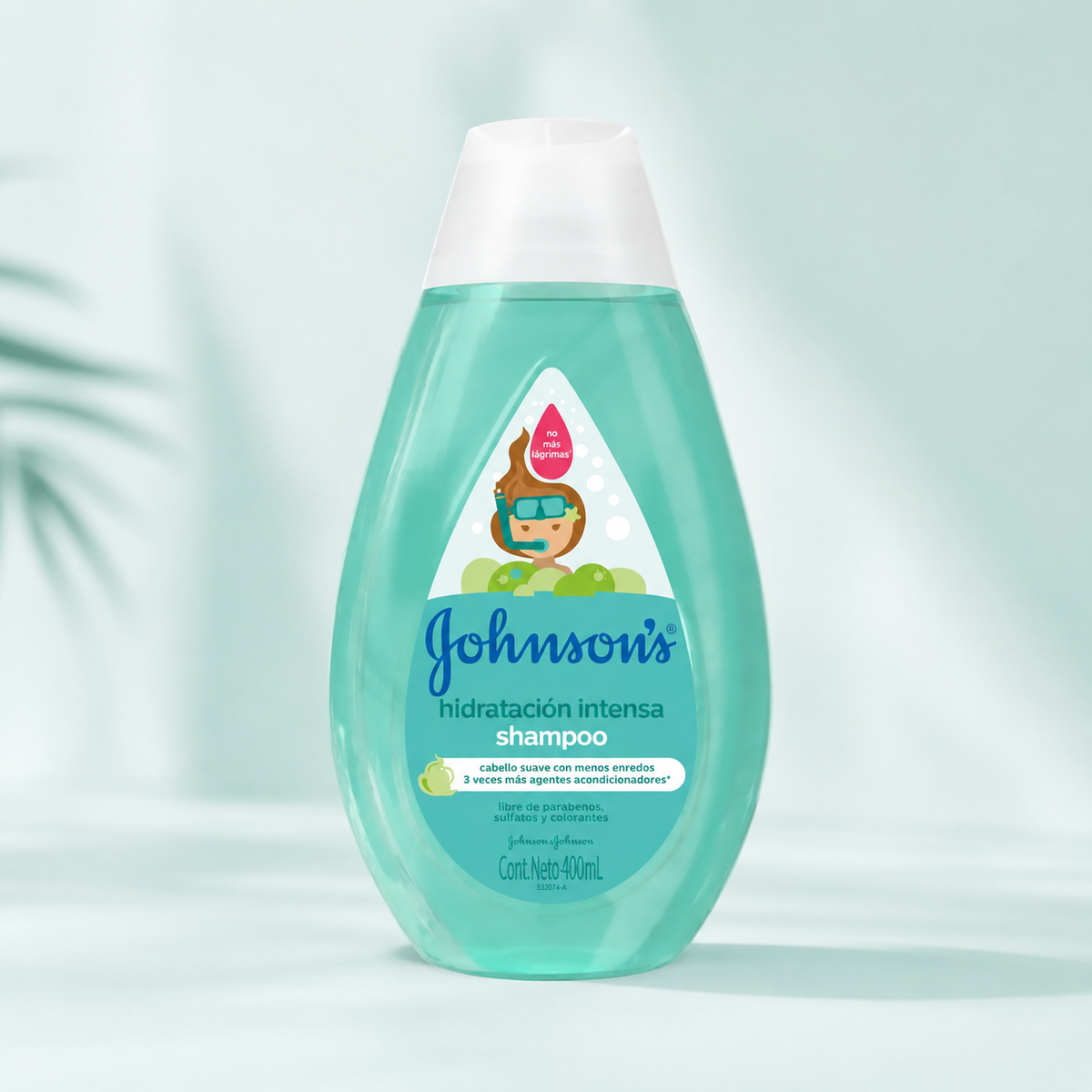 SHAMPOO JHONSONS HIDRATACION INTENSA X 400 ML - imagen 2